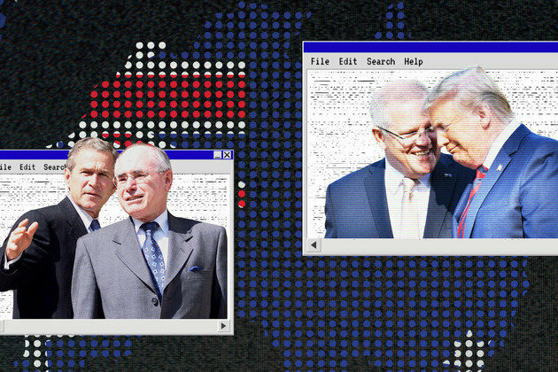 Australia may no longer be a 'deputy sheriff', but its reliance on the US has only grown deeper since 2000