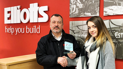 Elliotts' fundraising effort rewarded