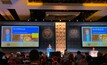 Barrick CEO Mark Bristow speaking at the 2022 Gold Forum Americas