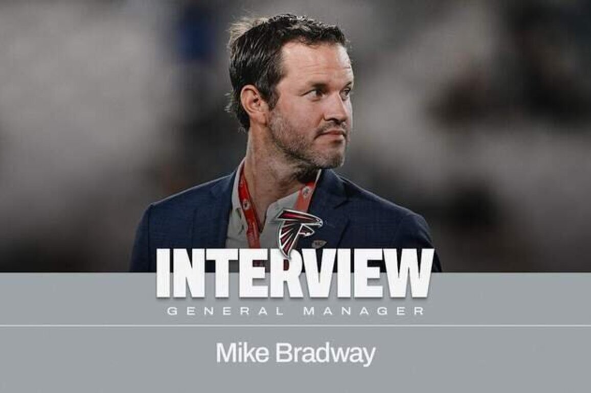 Falcons complete interview with Mike Bradway for general manager