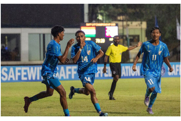 Second-half surge against Nepal puts India in SAFF U17 final