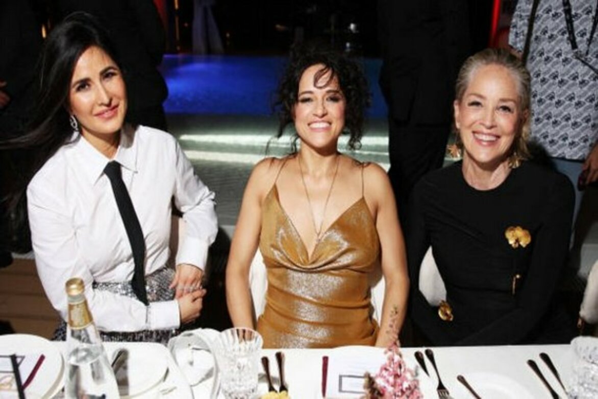 Katrina Kaif strikes a pose with Sharon Stone, Michelle Rodriguez at Red Sea Film Festival