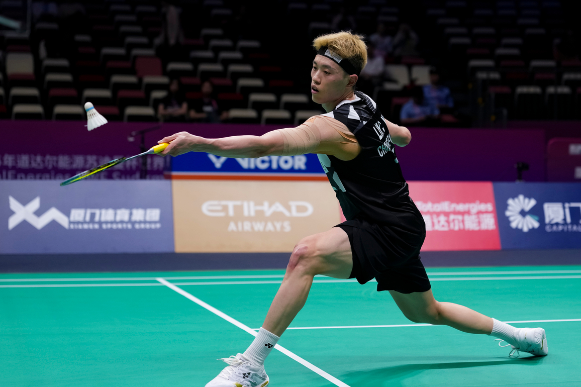 (SP)CHINA-XIAMEN-BADMINTON-SUDIRMAN CUP-CHINESE TAIPEI VS CZECH REPUBLIC(CN)