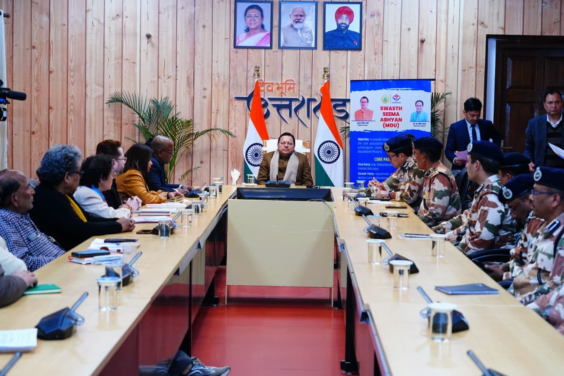 Uttarakhand govt, ITBP sign MoU for 'Healthy Border Campaign' to boost healthcare in remote villages