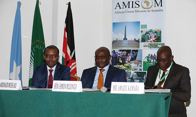 Meeting to discuss AMISOM operations opens in Nairobi Meeting to discuss AMISOM operations opens in Nairobi