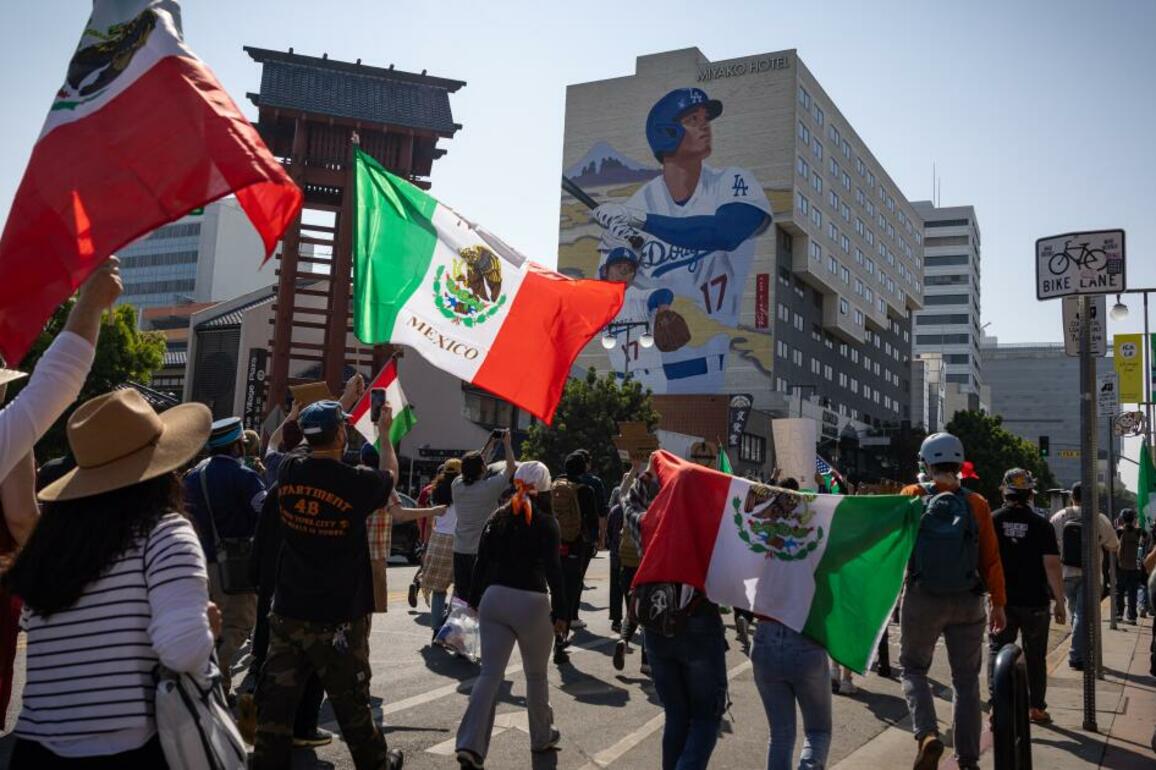 In L.A.'s Little Tokyo, days of protests upend life and business