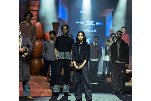 R|Elan Circular Design Challenge winner CRCLE by Varshne showcases collection 'Dialogue' at Lakme Fashion Week x FDCI 2026