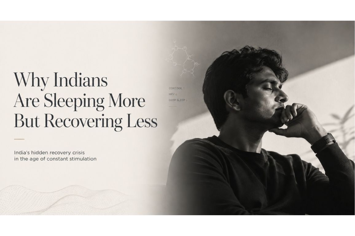 Why Indians Are Sleeping More But Recovering Less