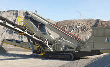 Astec's mobile high frequency screening plant, the GT2612V