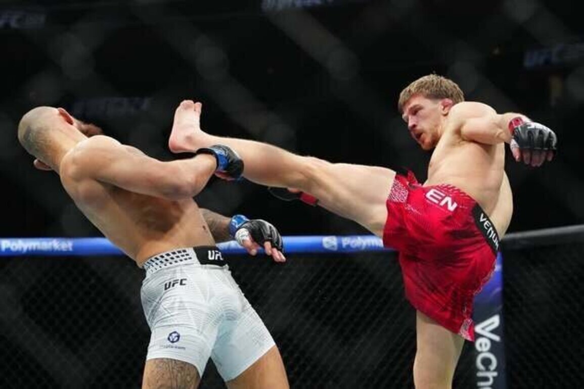 Featherweight Arnold Allen back on winning track at UFC Fight Night