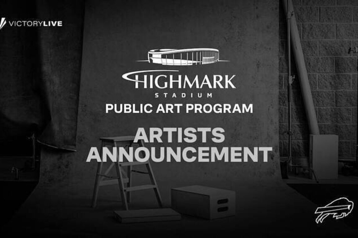 Buffalo Bills unveil selected artists at Highmark Stadium