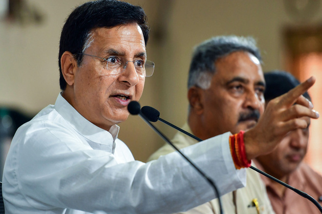 Congress MP Surjewala alleges "double blow" of inflation on common man as PM Modi marks 12 years in office