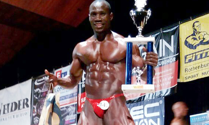 Bodybuilder Byekwaso relishing Germany dream Bodybuilder Byekwaso relishing Germany dream