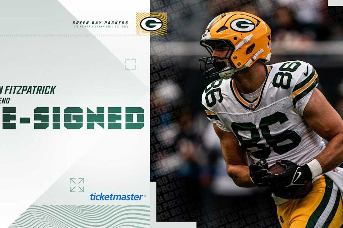 Packers re-sign TE John FitzPatrick
