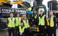 Whitehorse Contractors wins new digger from Jewson 