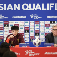 (SP)CHINA-CHONGQING-FOOTBALL-FIFA WORLD CUP QUALIFIER-CHINA VS BAHRAIN-PRESS CONFERENCE (CN)