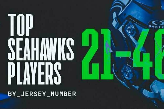Top Seahawks Players By Jersey Number: 21-40