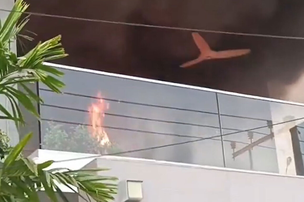 Former Andhra Minister Jogi Ramesh's house set on fire in Ibrahimpatnam