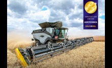  New Holland's CR harvester has been awarded a Gold Medal in the lead up to next month's Agritechnica event in Germany. Photo courtesy New Holland.