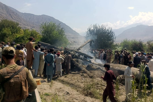 (SpotNews)PAKISTAN-DIAMER-HELICOPTER-CRASH