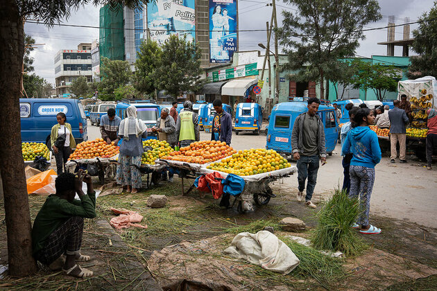 In postwar Ethiopia, a stand on higher ground