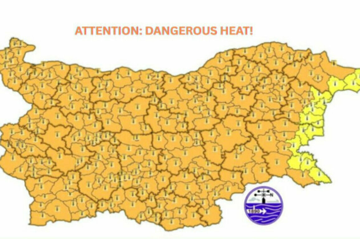 Bulgaria Faces Intense Heatwave: Orange Alert Issued Nationwide