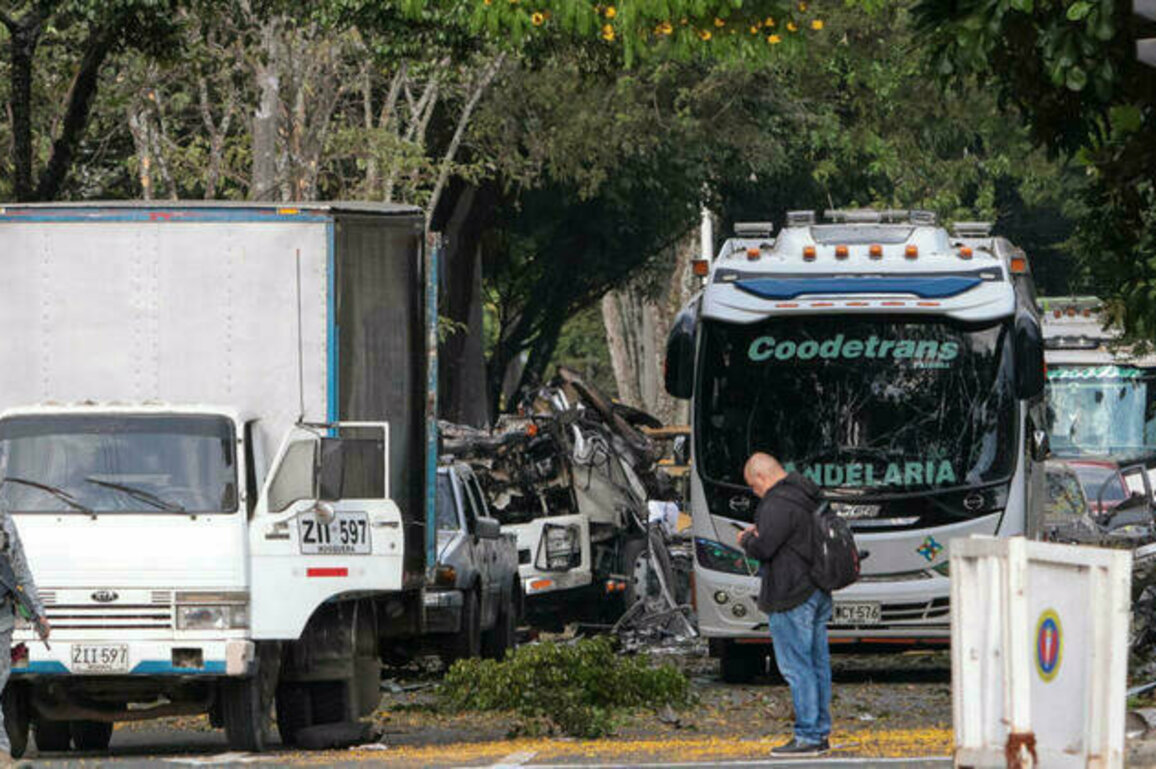 At least 18 dead in Colombia after truck bomb and helicopter attack
