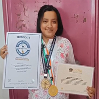 Tripura: Tarnesha Das enters International Book of Records by writing Ram 36 times on jackfruit seed