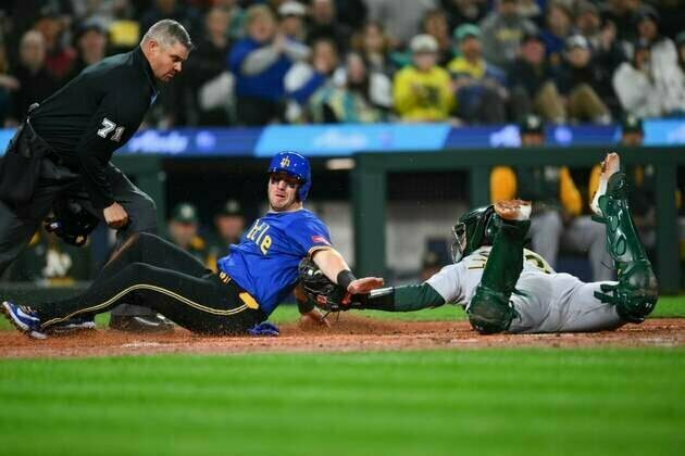 Jeffrey Springs strikes out 9 as Athletics blank Mariners