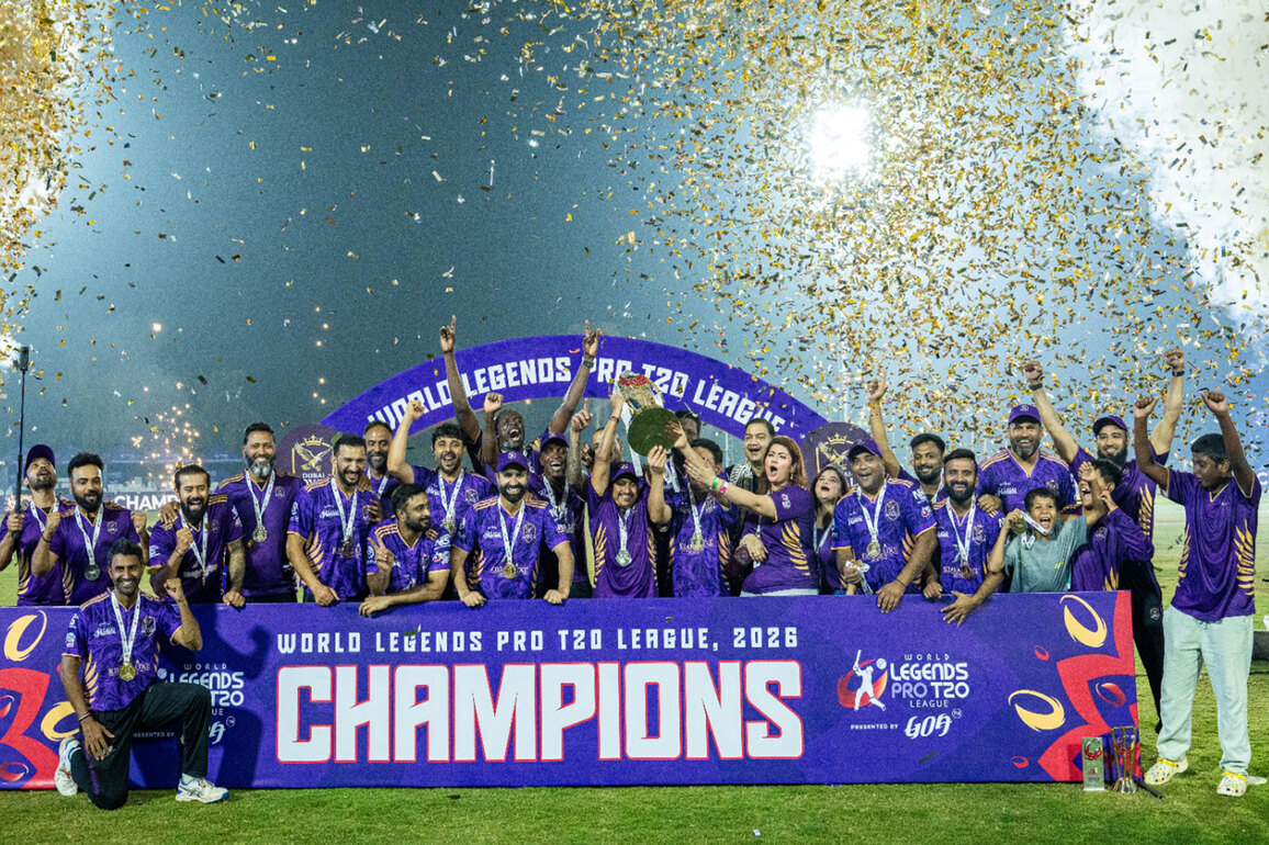 Dubai Royals lift World Legends Pro T20 League trophy