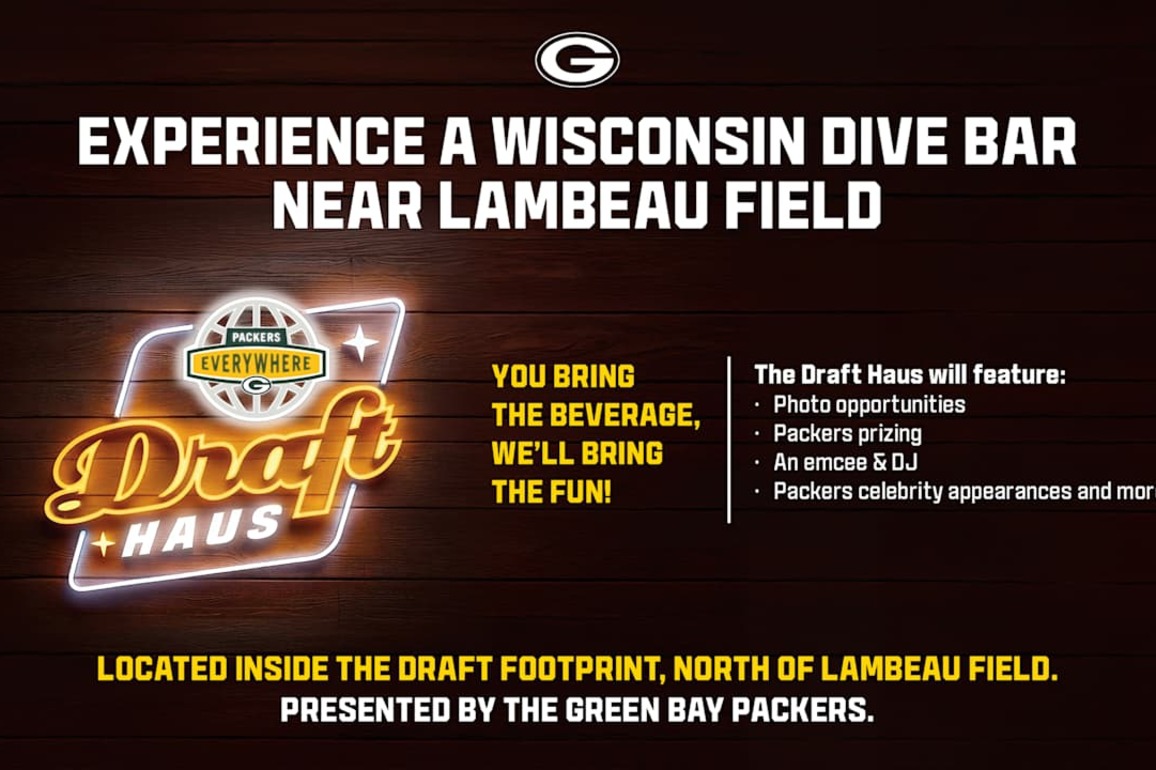 Packers Everywhere Draft Haus to provide Wisconsin dive bar experience for 2025 NFL Draft attendees