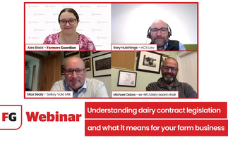Watch our FREE webinar: Understanding dairy contract legislation and what it means for your farm business