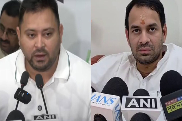 Tej Pratap Yadav unfollows younger brother Tejashwi Yadav on X