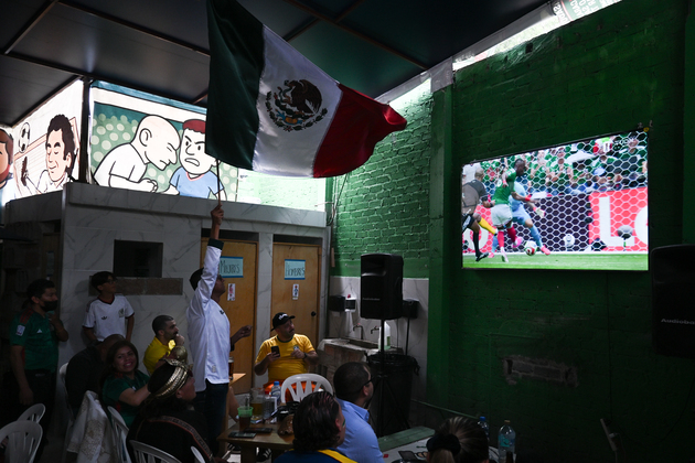 (SP)MEXICO-MEXICO CITY-FOOTBALL-WORLD CUP-FANS