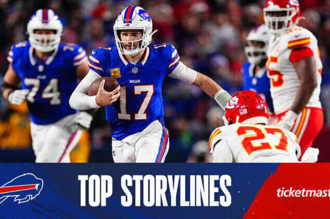 Top 5 storylines to follow for Bills vs. Chiefs | Week 9