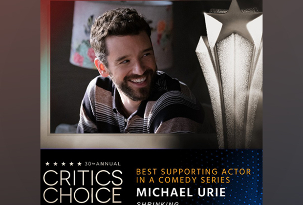 Critics Choice Awards: Michael Urie is Best Supporting Actor in comedy series for 'Shrinking'