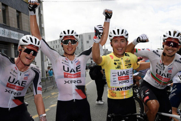 UAE Team Emirates-XRG's Cosnefroy wins Boucles de la Mayenne