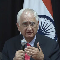 "Distressing that people at home are calculating political allegiances" : Congress leader Salman Khurshid