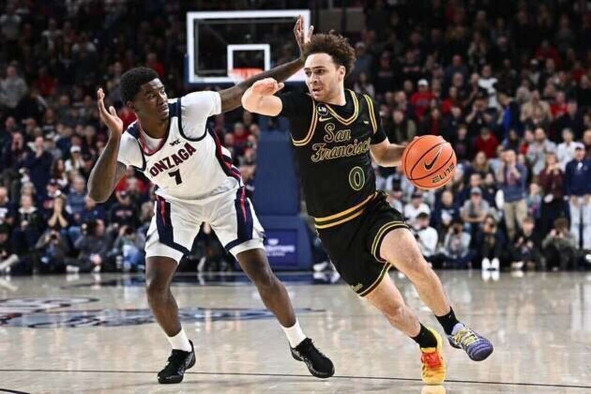 San Francisco psyched for rematch vs. No. 11 Gonzaga at Warriors' arena