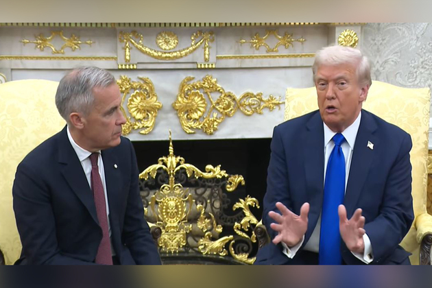"We'll probably work that out": Trump on US-Canada ties during talks with Carney