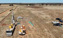 Aircore drilling near Kellerberrin