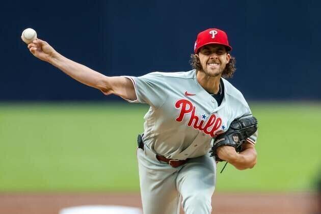Phillies place RHP Aaron Nola on paternity list, option OF Otto Kemp