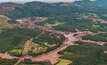  Lama do rompimento da barragem da mina Córrego do Feijão, da Vale, em Brumadinho (MG)