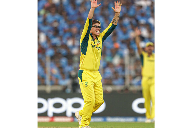 Adam Zampa surpasses Steve Waugh to become 7th-highest wicket-taker for Australia in ODIs