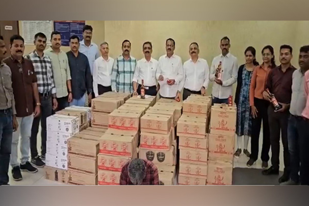 Maharashtra Excise Department seizes foreign liquor worth Rs 13 lakh from Panvel; 2 accused arrested