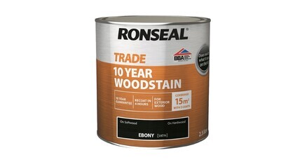 New Addition to Ronseal Trade's 10 Year Woodstain