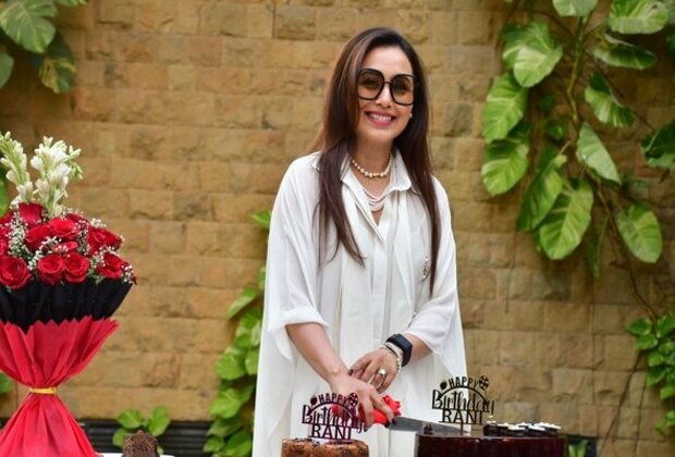 Rani Mukerji cuts cake with paparazzi ahead of 46th birthday