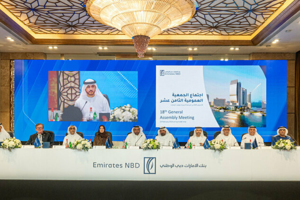 Emirates NBD's General Assembly Meeting approves substantial ordinary dividend of 100 fils per share