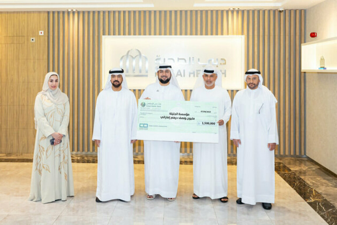 Dubai Charity Association donates AED1.5 million to Dubai Health programmes, initiatives