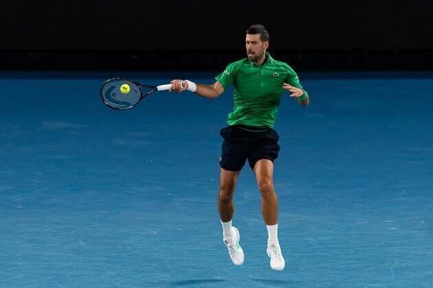 Novak Djokovic reaches Australian Open semis as Lorenzo Musetti retires